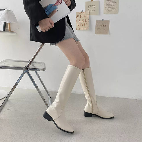 New Style Winter Versatile Long Knee Boots